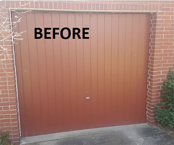 Single Door Garage - Before