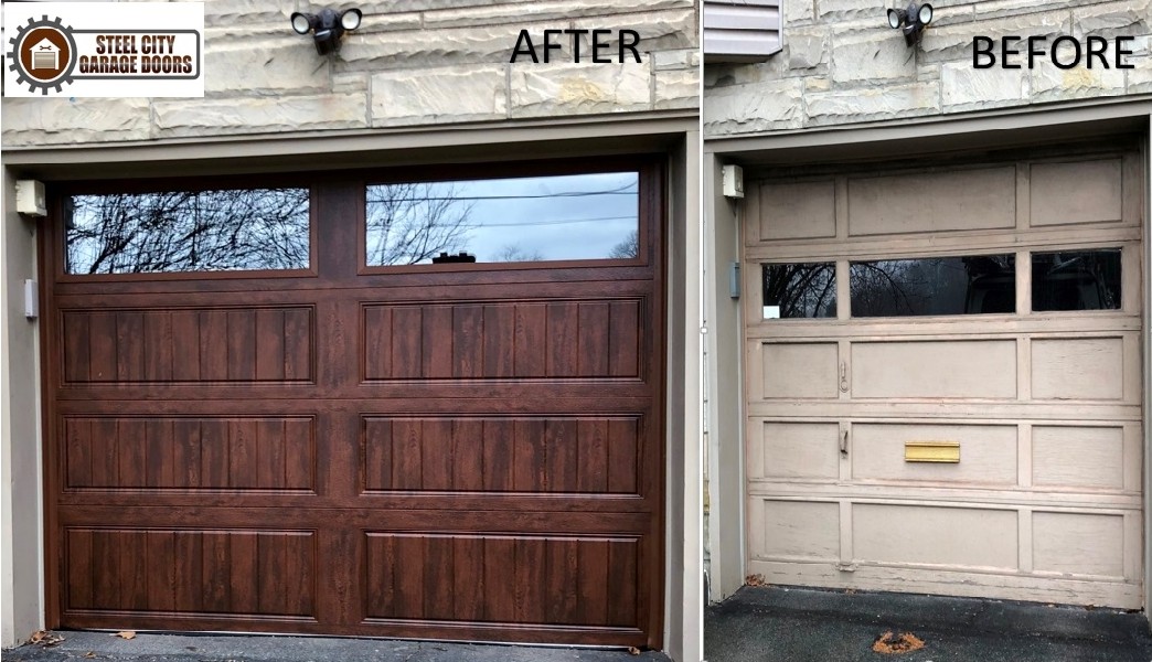 Single Garage After & Before